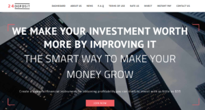 24Deposit.com - Обзор инвестиционного проекта