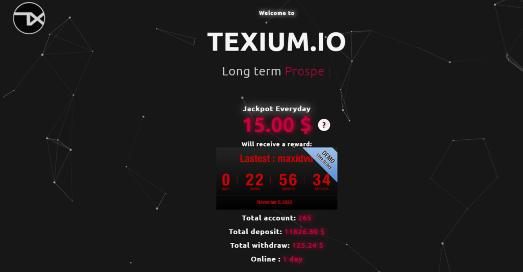 Texium.io - Инвестиционный проект