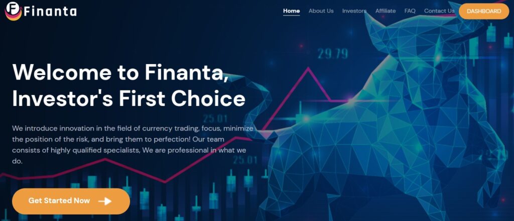 Finanta.biz - Высокодоходный хайп проект