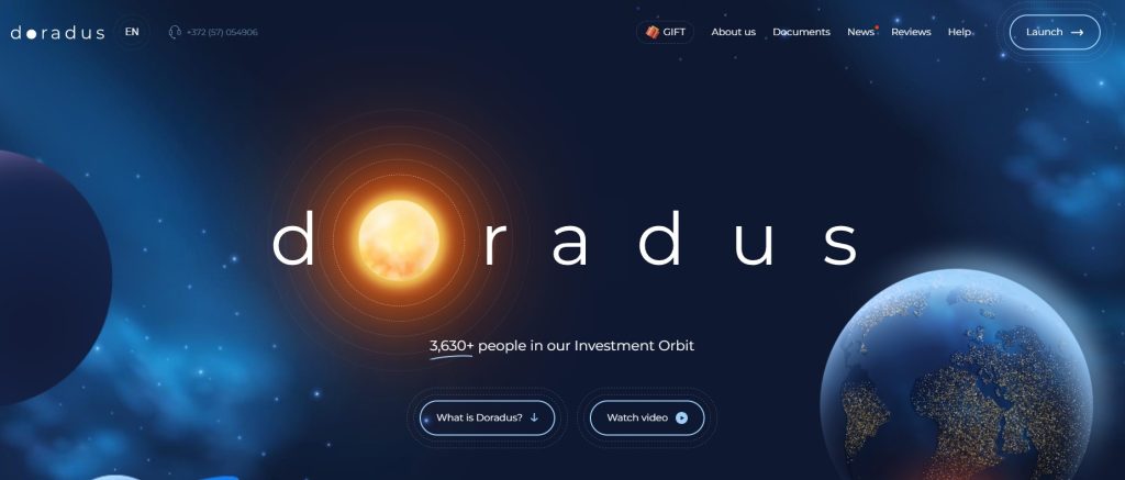 Doradus.io - Среднедоходный инвестиционный проект