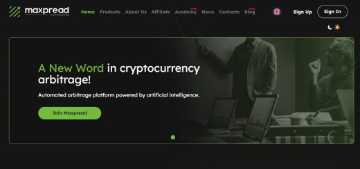 Maxpread.com - Перспективный низкодоходный инвест проект